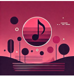 Echo silencieux - Tableau Décoratif Musique