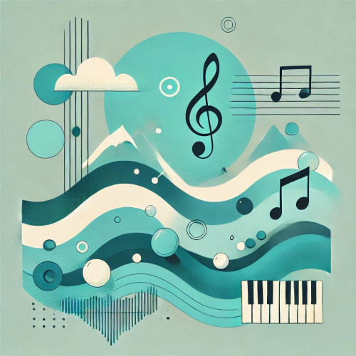 Pause musicale - Tableau Décoratif Musique