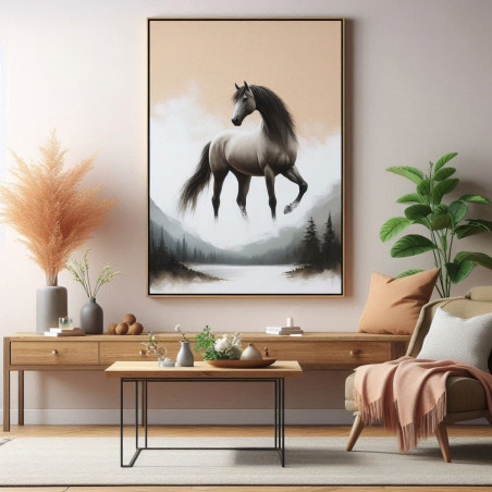Cheval majestueux - Tableau décoratif