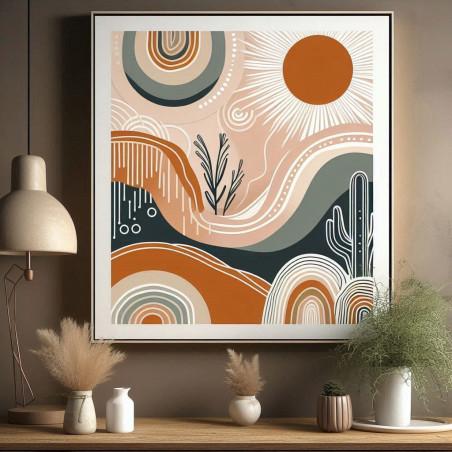 Rivages Solaires - Tableau décoratif