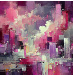 Silent Reverberations - Tableau Décoratif Abstrait