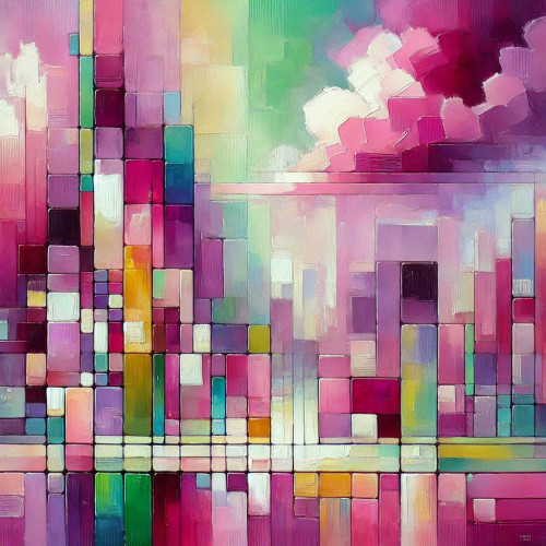 Vortex of Thought - Tableau Décoratif Abstrait
