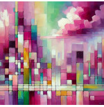 Vortex of Thought - Tableau Décoratif Abstrait